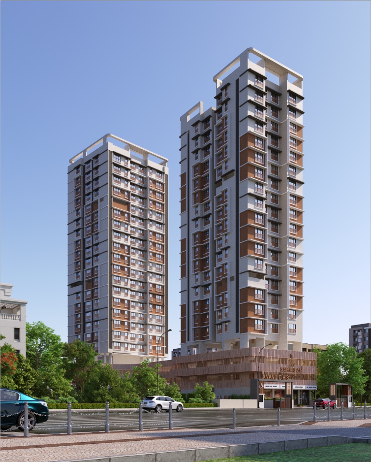 Anand CHSL — 1, 2 & 3 BHK homes at 4th Carter Road, Borivali East, Mumbai