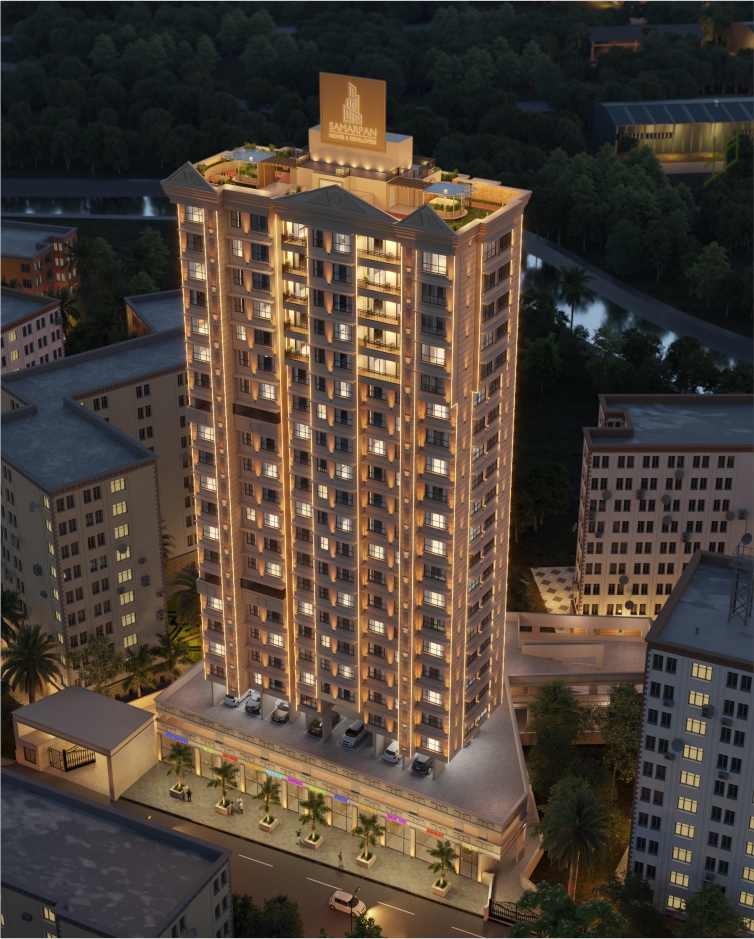 Goldmist CHSL — 1, 2 & 3 BHK homes at Thakur Complex, Kandivali East, Mumbai